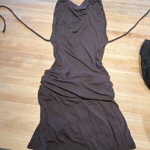 Free people Good Feels Cowl-Neck Mini Size SMALL - NWT